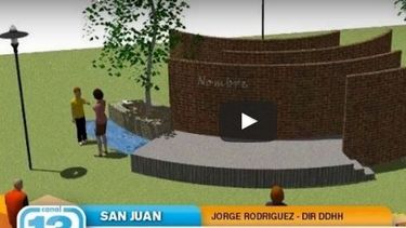 Mirá cómo será el Parque de la Memoria en Caucete