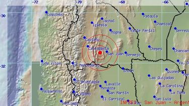 Tembló en San Juan: Fue de 4 grados