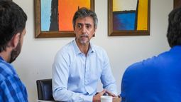 Damián Ventura, presidente de la Bolsa de Comercio de San Juan, analizó el futuro económico de la provincia en el aniversario 65 de la institución y lanzó una advertencia para el empresariado. Damián Ventura, presidente de la Bolsa de Comercio de San Juan, analizó el futuro económico de la provincia en el aniversario 65 de la institución y lanzó una advertencia para el empresariado.