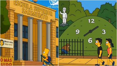San Juan en modo Simpsons, parte II: el video de la nueva recreación de paisajes locales