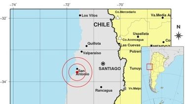 Un fuerte sismo en Chile se sintió en San Juan
