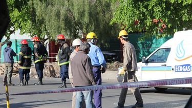 Ecogas dice que no tuvo nada que ver en la rotura del caño de gas