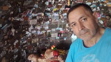 Gracias a la Difunta: era adicto al alcohol y hace 25 años no consume una sola gota