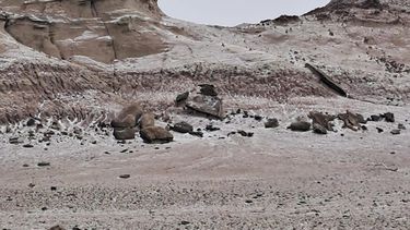 Dos escenarios sanjuaninos se vieron embellecidos por la nieve y el intenso frío que sorprendió a los turistas