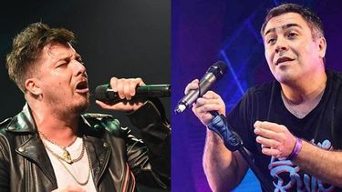 Damián Córdoba y el Loco Amato, dos de los artistas que compartirán su cuarteto en la FNS 2023