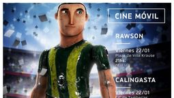 Este viernes, Cinemóvil en Rawson y Calingasta