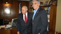 Santiago Moyano mantuvo una reunión con Marcelo Lima