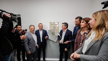 Marcelo Orrego encabezó la inauguración de un renovado centro de salud en Pocito