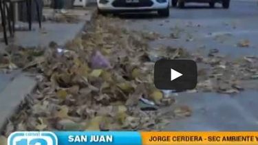 Por el viento Zonda, en Capital trabajarían toda la noche