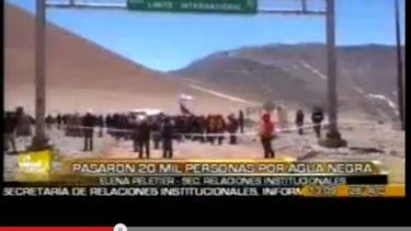 Aumentó la cantidad de turistas por el Paso de Agua Negra