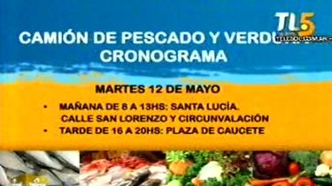 Cuatro días de Pescado, Frutas y Verduras para todos