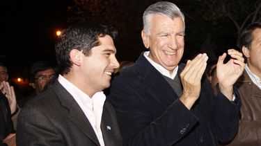 Basualdista y el Gobernador inauguraron pavimentos