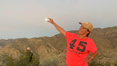 El Senderismo Luna Llena en San Martín reunió a un importante número de visitantes y vecinos.