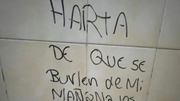 Harta de que se burlen de mí: alarmas en un colegio sanjuanino, en medio de una ola de mensajes intimidantes en el país Harta de que se burlen de mí: alarmas en un colegio sanjuanino, en medio de una ola de mensajes intimidantes en el país