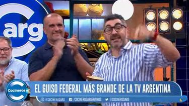 Un sanjuanino en el último programa de Cocineros Argentinos: El guiso más federal