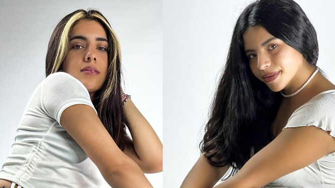 Las candidatas a Reina Juvenil para el Carnaval del 9 de Julio.