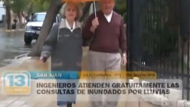 El Centro de Ingenieros, solidario con damnificados por las lluvias