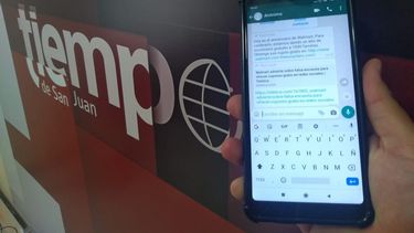 Ojo si te llega este mensaje: no te van a regalar nada porque es una estafa