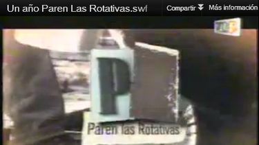 Paren Las Rotativas festejó un año al aire