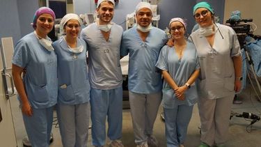 En una inédita cirugía fetal en el Hospital Rawson, salvaron la vida de gemelos