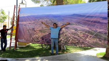 Una “mirada” de Roberto Ruiz en el corazón de Jáchal