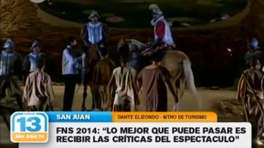 Elizondo salió a contestar las críticas a la Fiesta del Sol