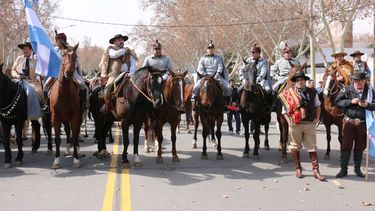 La Cabalgata de la Fe a la Difunta Correa, en marcha