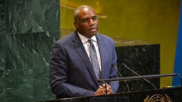 David Lammy, secretario de Relaciones Exteriores del Reino Unido