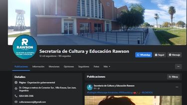 Subieron contenido XXX a una página de la Municipalidad de Rawson