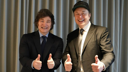 Javier Milei y Elon Musk comparten una relación muy buena.