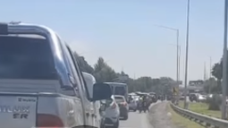 El motivo del corte en un importante tramo de la Circunvalación, tras un embotellamiento