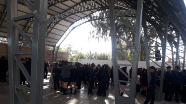 Sismo: los chicos 25 de Mayo aplicaron lo aprendido y evacuaron el cole