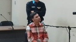 Alejandro Jofré durante la audiencia de este martes. Alejandro Jofré durante la audiencia de este martes.