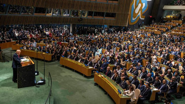 ONU: Trump reclamó el nobel de la Paz, y afirmó que llevó a EEUU a su edad de oro