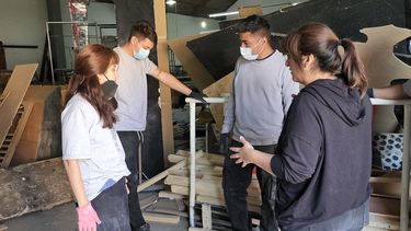 Fiesta Nacional del Sol sustentable: así reciclan material de ediciones anteriores