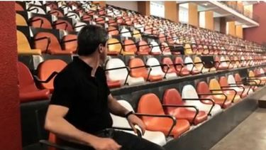 Con un video, Uñac mostró los avances en el Cantoni