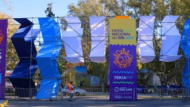 Así se prepara el Parque de Mayo para la gran apertura de la Fiesta Nacional del Sol