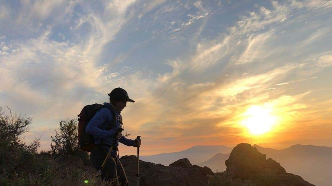 El trekking se ha convertido en un nuevo atractivo del Valle de Pedernal.