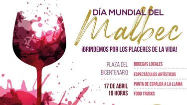 San Juan festeja con el mundo el Día del Malbec