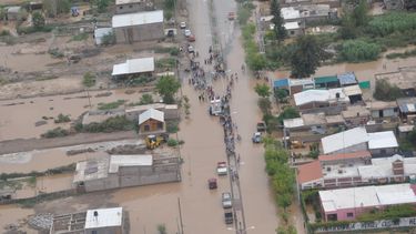 Hensel: Ya evacuamos a todas las familias, ahora hay que sacar el agua