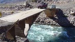 La tormenta le pegó fuerte a Calingasta