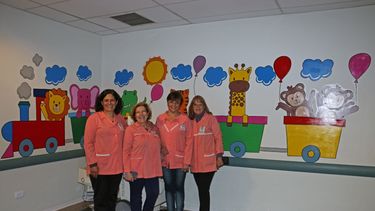 El Hospital de Niños, a todo color