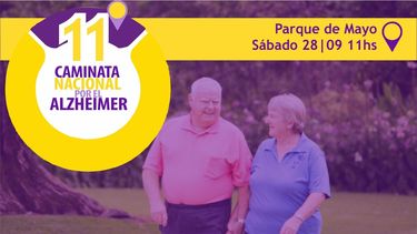 #TodosSomosParte: preparate para la 11° Caminata Nacional por el Alzheimer