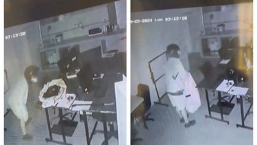 Video: así arrasaban con todo en la empresa pocitana que fue asaltada