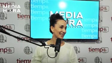 Silvana Moreno dijo presente en el estudio de streaming de Tiempo de San Juan.