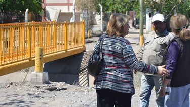 Rivadavia: un puente conector peatonal a pedido de los vecinos