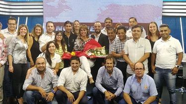 María Silvia Martín deja la conducción del noticiero de Canal 8