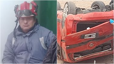 Rubén Herrera se desempeñaba como jefe del cuerpo del cuartel de Bomberos Voluntarios de Rawson.