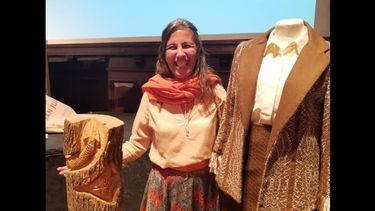 Guadalupe Daneri, la tejedora sanjuanina que llevará su arte a París
