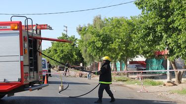 El que perforó el gasoducto estaba haciendo una conexión de agua ilegal